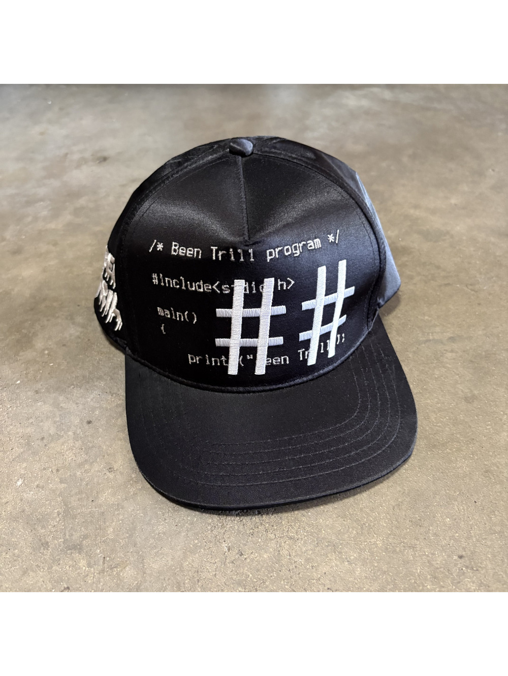 Deadstock Debut D.J Virgil Abloh Been Trill Satin SnackBack